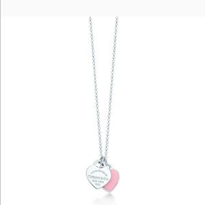 Tiffany’s Mini Double necklace ❤️ enamel missing